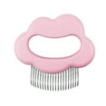 thumbnail image 1 of Methold Peine de mano para gatos para mascotas, pelos sueltos en forma de concha, mango Adorable, accesorios de aseo para perros y gatos, de nube Type3 NO3 Methold PT003609-05, 1 of 6