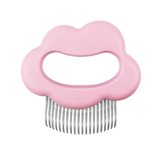 Peine para gatos Methold cepillo de pelo en forma de concha rosa PT003609-05