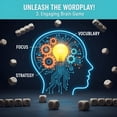 thumbnail image 3 of BESTSKY 2026 New Shuffling the Dice-Driven Word Game,Fast-Paced Adult Party Game for Family,Travel-Friendly Board Game Set with Cards&Prizes,Classic Nighttime Word Challenge,Creative Strategy Game, 3 of 7