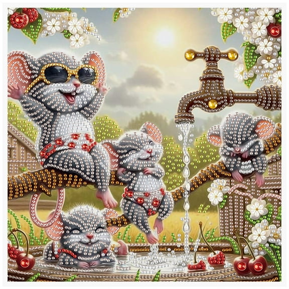 Mouse Diamond Art Painting Kit