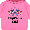 thumbnail image 3 of Inktastic Poppop Girl Patriotic Granddaughter Toddler Hoodie, 3 of 4