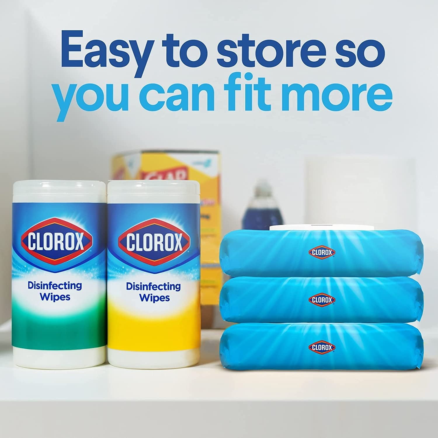 CloroxPro Disinfecting Wipes Bleach Free - All Purpose, Fresh Scent - 75 Count Pack of 6
