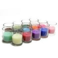 thumbnail image 3 of Jeco Round Glass 10-hour Votive Candles (Case of 96) Turquoise, 3 of 4