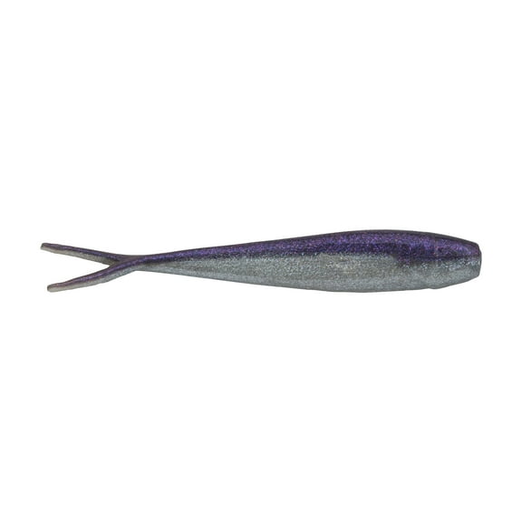 Berkley Gulp! Minnow Lifelike Scented Soft Bait, Purple Shiner, 3 In.
