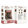 thumbnail image 4 of CUTEBEE DIY Miniature House Uncle Joe's Pizzeria, 236-Piece Mini Dollhouse Kit with LED Touch Light, 4 of 4