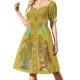 thumbnail image 3 of Muscovita Tsar Regalia Vestido de manga corta Vestido de noche de mujer Ropa femenina, 3 of 7