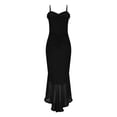 thumbnail image 5 of Einccm Women's Summer Sleeveless Mini Dress with V-Neck and Flowy Polyester for Casual, Party, Wedding, Vacation, 5 of 6