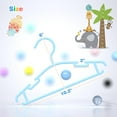 thumbnail image 3 of Baby Hangers GoodTou, 60 unidades, plástico, color blanco, para armario, 3 of 7