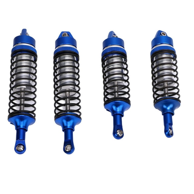 2 Pairs Shock Kits, Aluminum Alloy Front & Rear Oil Dampers, for 1 10 Scale RC Crawler & Performance, for Slash 4x4