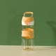 thumbnail image 3 of Moyic Botella de agua portátil Color sólido reemplazo a prueba de fugas inodoro Unisex adultos niños hogar Oficina frasco Drinkware Teteras Amarillo Moyic HA080500-01, 3 of 6