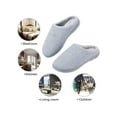 thumbnail image 6 of DL Womens Memory Foam House Slippers Slip On Cozy Women's Bedroom Indoor Home Slippers Non-slip, 6 of 6