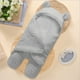thumbnail image 5 of Manta para bebé, manta para dormir, ultra suave, linda forma de oso, manta de felpa para envolver para invierno y otoño, gris claro, tamaño único, 5 of 12