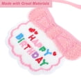 thumbnail image 7 of Unique Bargains Christmas Cat Birthday Decorations Cat Birthday Hat Bandana Number Cat Birthday Outfit Cat Party Outfit for Cats Kitten Birthday Decorations Pink, 7 of 7