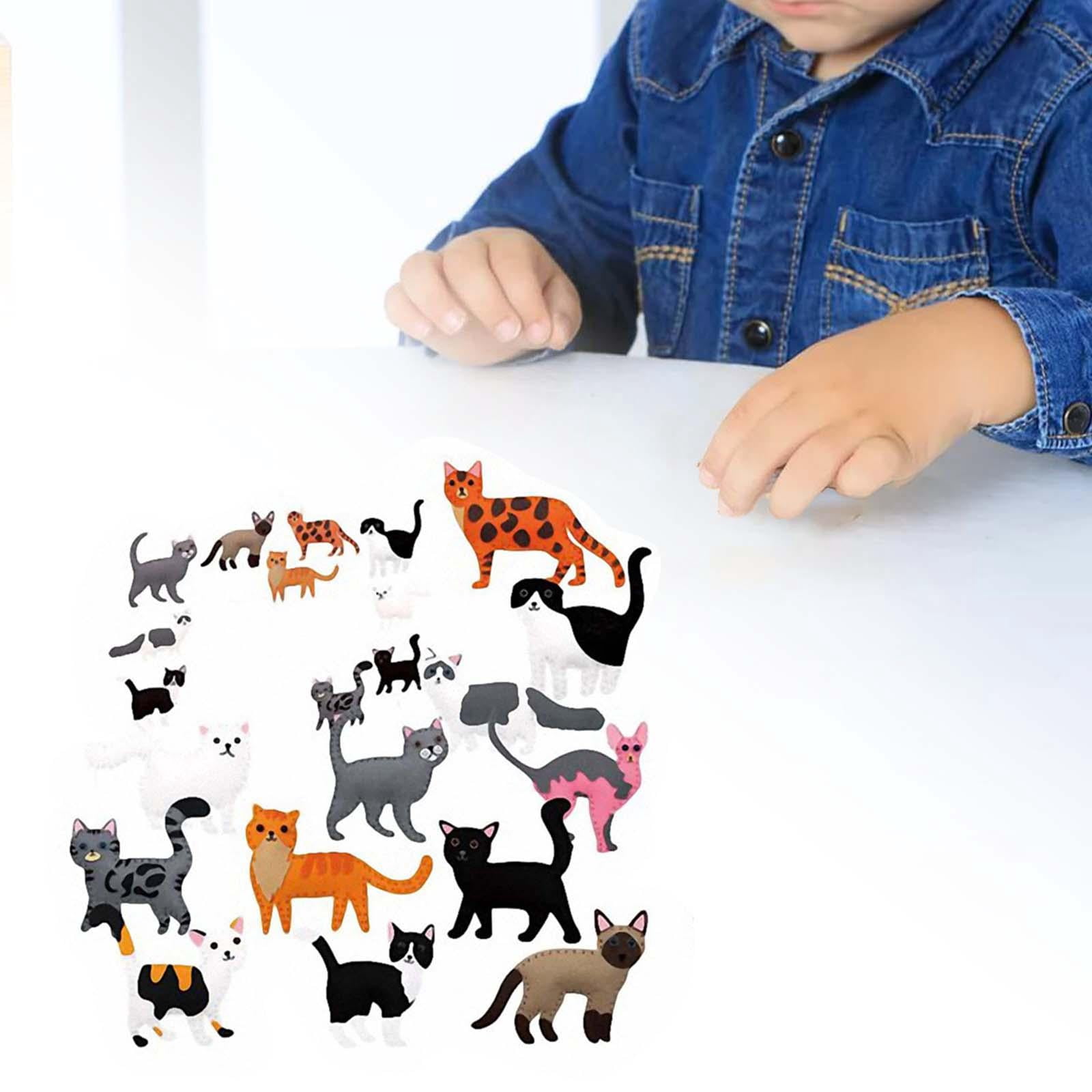 Animals Sewing Kits Sew Your Own Felt Animals DIY Art Craft Educational Toy for Kids Girls Boys Beginner Teens