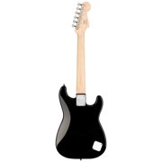Squier Mini Stratocaster Left-Handed Electric Guitar, Laurel Fingerboard, Black