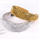 thumbnail image 2 of diademas doradas para Mujer, diadema de diamantes con cuentas brillantes de 4 Cm de ancho, diademas acolchadas Para Mujer plateadas y doradas, 2 of 8