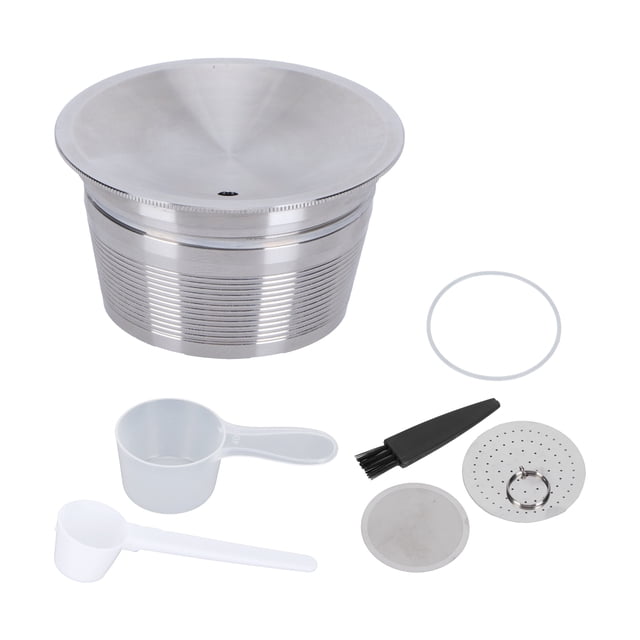 Capsulefor Dolce Gusto,Juego de cápsulas de café Accesorio de café inoxidable Taza de cápsula Estética elegante