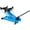 Blue, variant on Transmission Jack, 1/2 Ton (1000 Lb) Capacity Hydraulic Floor Jack Stand, Floor Jack Stand with Wheels, Hydraulic Transmission Repair Jack, Hydraulic Telescopic Transmission Jack