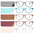 thumbnail image 1 of Gafas de lectura Fetrrc con bloqueo de luz azul, 5 pares, 2.75, 1 of 6