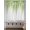 Green, variant on Navy Blue 2 Panel Kitchen Curtains for Windows, Summer Botanical Leaves Watercolor Bathroom Privacy Curtain, Home Décor Window Treatment for Bedroom/Living Room 55"x45"