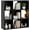 Classic Black, variant on 9 Cube Storage Organizer, Reversible Bookcase Shelf, Open Cube Bookshelf, Large Modern Storage for Living Room, Bedroom & Office, Black