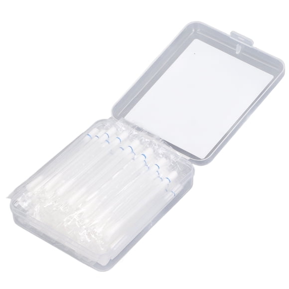 Saline Cotton Cleaning Swabs, Soft Wound Wash 100pcs Earring Nose Belly Cleaner Saline Swabs for Piercings for Salon Use