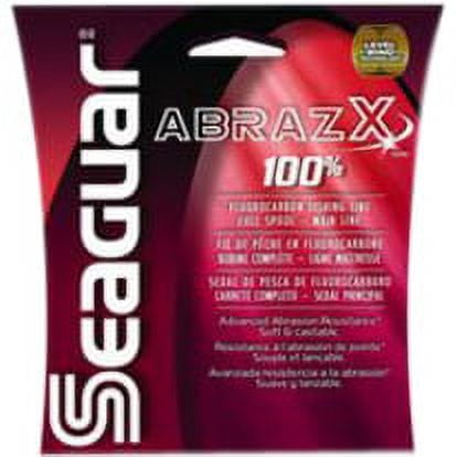 Seaguar AbrazX 100% Fluorocarbon Fishing Line 12lbs, 200yds Break Strength/Length - 12AX200