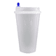 thumbnail image 5 of Vaso Frappé Reutilizable 700 ml con Tapa | Ideal para Smoothies y Bebidas Frías | Resistente y Lavable, 5 of 9
