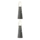 thumbnail image 1 of Injueey Delantal ajustable de gran capacidad de bolsillo para cocinar, accesorios, delantales de limpieza portátiles, regalos para mujeres, hombres, Negro 2piezas, 1 of 6