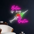 thumbnail image 2 of Handmadetneonsign Botox Is My Bestie Wall Art, Botox Filler Wall Decor, Botox Filler Spa Wall Decor, 2 of 5