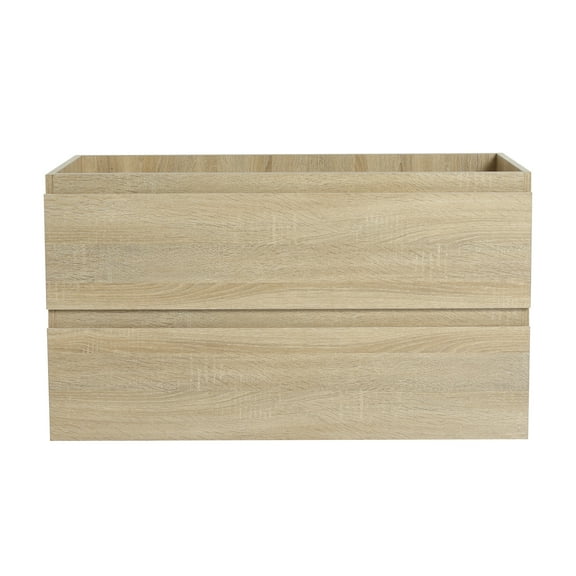 Bathroom Storage Cabinet 36" Wall-Mounted Bathroom Vanity (Only the Cabinet Body)-BVB01936LTO-2,Bathroom Wall Storage