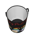 thumbnail image 3 of Fotbe Lgbt Gnome Laundry Basket with Handles, Waterproof Large Laundry Hamper, Wash Bag for Corner Dorm, Rolling Laundry Basket with Handles-Small, 3 of 8