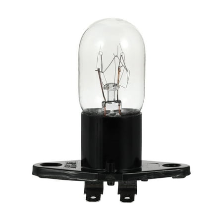 

3pcs Microwave Accessories Bulb 250V 2A Microwave Lamp with Straight Foot Base