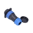 thumbnail image 1 of Waterproof Plug Socket, Soldering Wiring Square 4 Hole Electrical Wire Connector 25A SP28 AC 380V  For Instruments For Marine Equipments 3 Pin,5 Pin,6 Pin,7 Pin,8 Pin, 1 of 8