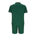 thumbnail image 4 of Shorts Courts pour Hommes Pantalons pour Hommes Décontractés Mode Hommes Manches Courtes Col Rabattu Pantalons Survêtement Deux Pièces Manches pour Hommes Pantalons pour Hommes Mode, 4 of 9