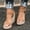 Khaki, variant on Weekly Women's Wedges Shoes Ladies Beach Sandals Summer Non-Slip Causal Shoes