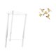 thumbnail image 1 of Mesita de noche,Mesa auxiliar de acrílico transparente,mesa auxiliar transparente de 2 niveles,Arte mural de pájaros de madera,Pájaros de madera para decorar la pared,regalos para el, 1 of 8