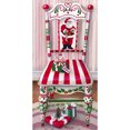 thumbnail image 1 of Cuadros Decorativos 5D bricolaje diamante pintura feliz Navidad silla taladro completo Rhinestone mosaico Kit Likrtyny embutido en tela, 1 of 9