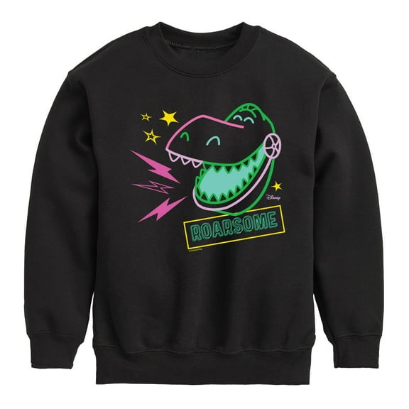 Toy Story - Roarsome Rex - Toddler & Youth Crewneck Fleece Sweatshirt