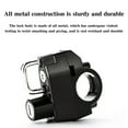 thumbnail image 5 of Universal Motorcycle Helmet Lock Anti ,Heavy-Duty Anti-Theft Security Cable Lock ,Avoidance-theft Fixing Function Handle Lock Hook Helmet Lock, 5 of 9