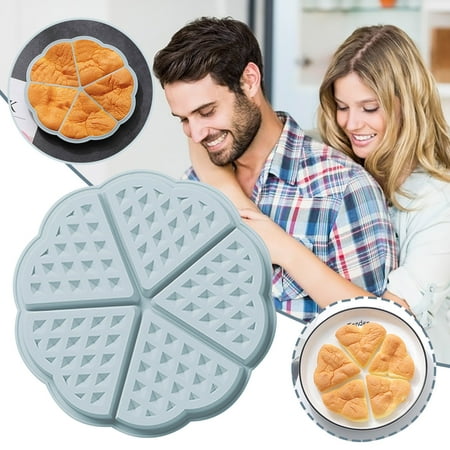 

5 Heart-shaped Wa ffle Mould Cake Baking DIY Mould Household DIY Muffin Mould