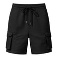 thumbnail image 1 of CHUMUD Cargo Shorts for Women Quick Dry High Waist Drawstring Work Shorts Multi Pockets, 1 of 6