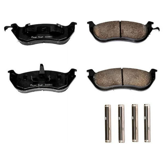 Rear Brake Pad Set - Compatible with 1996 - 2002 Lincoln Town Car 1997 1998 1999 2000 2001