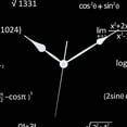 thumbnail image 6 of jicheng Math Equations Wall Clock 11.81inch Silent for Living Room Classroom Bedroom, 6 of 9