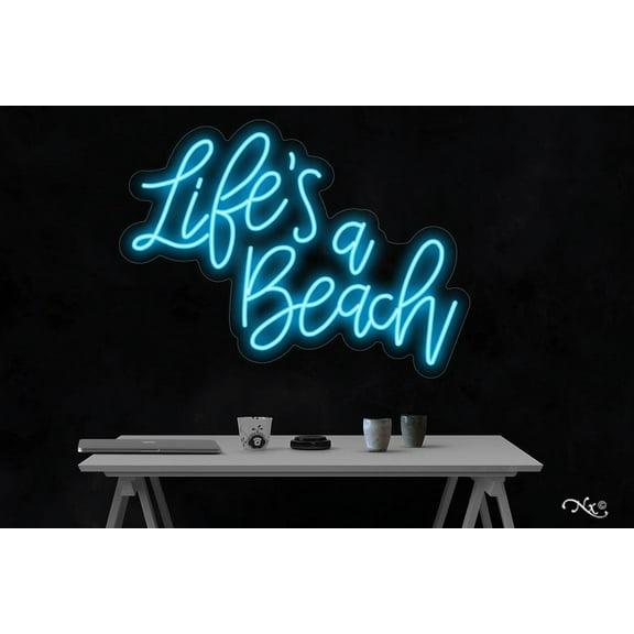 Life's a Beach-LED Neon Sign Made in USA