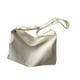 thumbnail image 5 of Bolso de mano a la moda para mujer, bolso de lona, bolso Hobo de gran capacidad, bolsos de lona duraderos, bolso de hombro informal para playa, calle Blanco Hugo bolsos de hombro de las mujeres, 5 of 7