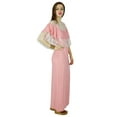 thumbnail image 3 of Bimba Cotton Maxi Dress With Poncho Top Casual Summer Custom Clothing, 3 of 5