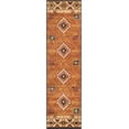 thumbnail image 2 of Rugs.com Pioneer Collection Rug – 8 Ft Runner Brick Medium-Pile Rug Perfect For Hallways, Entryways, 2 of 9