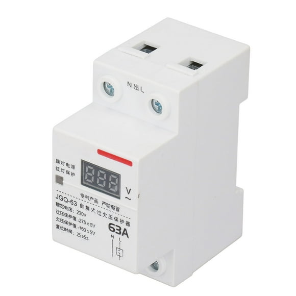 Dispositivo de protección de voltaje, protector de voltaje de recuperación automática, protector de bajo voltaje, protector de sobrevoltaje, rendimiento de alta gama