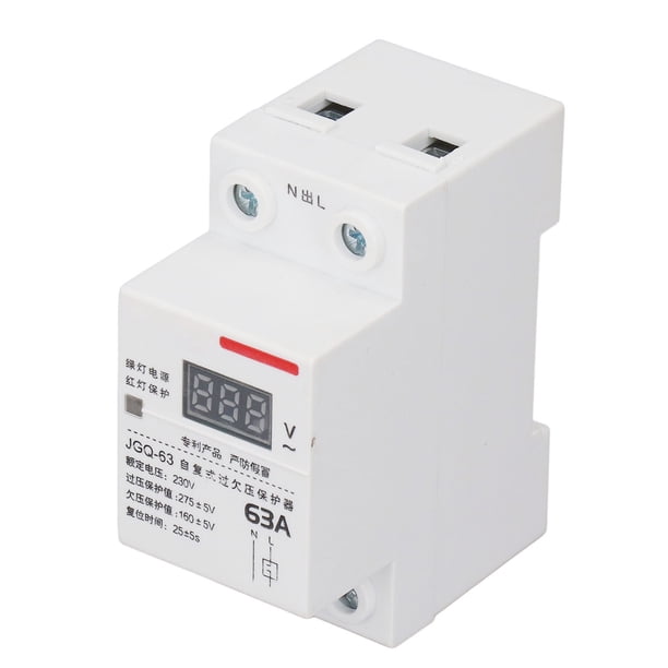 Dispositivo de protección de voltaje, protector de voltaje de recuperación automática, protector de bajo voltaje, protector de sobrevoltaje, rendimiento de alta gama